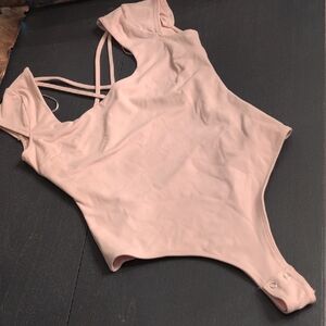 Garage Pink Bodysuit